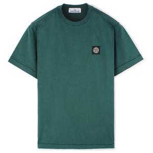 23SS 스톤 가슴패치 라운드 반팔티 다크그린 101524113 V0053