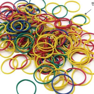 고무줄 고무밴드 헤어밴드 고무링 머리끈 소 120개입