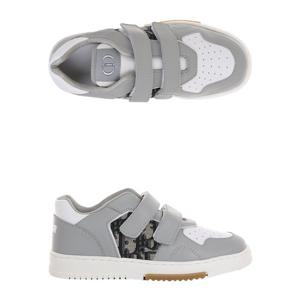 25SS 5SBS25SHOE 43C 디올 키즈 B27 오블리크 벨크로 스니커즈