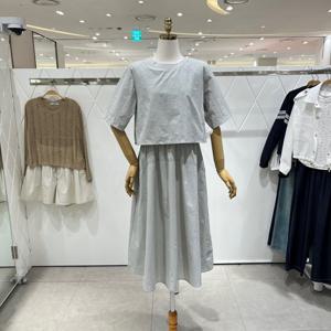 [밸리걸] 레이어드 나일론 원피스 820330