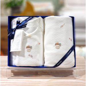 압소바 HK(신생아선물2종)네이처 오가닉 배냇저고리 속싸개세트(25년가을신상) (A2C10105C)