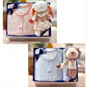 압소바 HK(아가내의선물2종)(택1)채미 반소내의 애착딸랑이세트(25SS) (QA2B103D5)