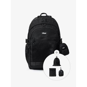 [휠라] FILA 25년 신상 신학기 24L 스마트 메쉬 백팩 FS3BPH1002XBLK 3