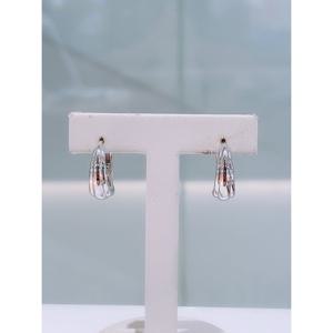 미니골드 실버+14K 폴리즈 링귀걸이 MEM21990