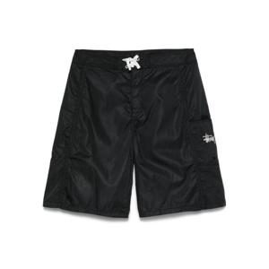 스투시 남성 블랙 쇼츠 팬츠 113166 0001