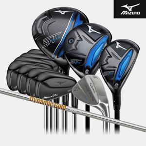 미즈노 ST-MAX 230 PRO 225 블랙 웨지증정 스틸 조합 남성풀세트[12PC/7i/4번~PW][DG 95]