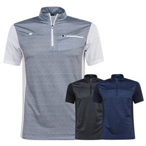 페라어스 남성 여름용 배색 펀칭 쿨 등산셔츠 OCTM5BF5455