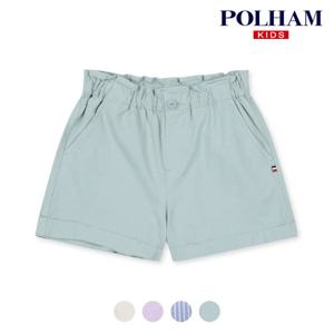 [폴햄키즈][폴햄키즈] 시그니처 여아 린넨 3부 숏츠_PKD2PH2023