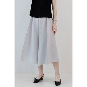 [요이츠]사선 플레어 밴딩 플리츠 팬츠_YJ04WNPSL07LG1