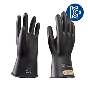 노벡스 블랙 절연장갑 500V class00 고압 감전방지 고무장갑