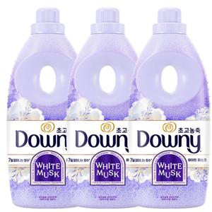 다우니 7일간 피어나는향수 고농축유연제 화이트머스크 1L 3개
