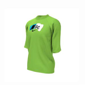 [나이키 스윔]아동래쉬가드 남아동 헤드라인 레터 하프 슬리브 하이드로가드 NESSD831-370