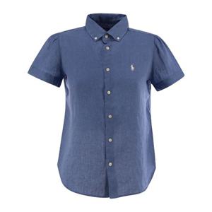 랄프로렌 라이트웨이트 리넨 퍼프 반팔 셔츠 211973366 001