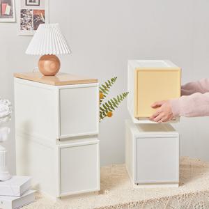 씨밀렉스 쌓아서 조합하는 래폴드 서랍장 200(L)_1단