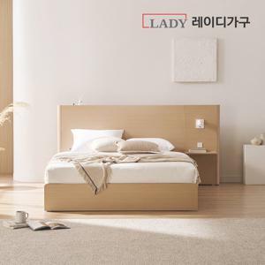 레이디가구 머무름 호텔 수납 침대 프레임 SS + 패널 1EA