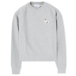 22FW 메종키츠네드레스폭스맨투맨그레이JW00319KM0001 H150