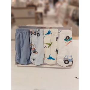 오가닉맘 남아브리프4종세트(블릿 마이디노 코니스 블카) (MKFUUP14010907)