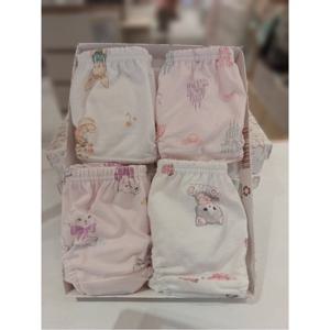 오가닉맘 벨꼬뜨니 나나핑 샤니 캐리여아삼각팬티4종세트 (MKFUUP2224)