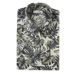 [에스티듀퐁(셔츠)]시원한여름용하와이안프린트남방SE5MM11HS120SGY