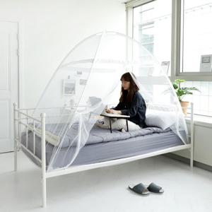 [GS단독특가] 모기차단 침대설치 1S원터치 스피드 모기장 텐트 중형