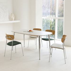 트라스 포세린 세라믹식탁 테이블 타원형 4인용 식탁의자세트 1600