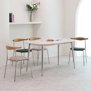 보르디 포세린 세라믹식탁 테이블 타원형 4인용 식탁의자세트 1600