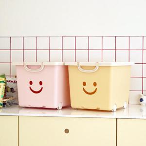 아트박스/보노하우스 모던 이동식 해피박스 44L 2P 장난감 정리