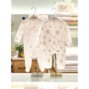 압소바 HK(25년가을)로빈 뱀부 우주복 내의세트(아기선물2종) (A2C10311K)