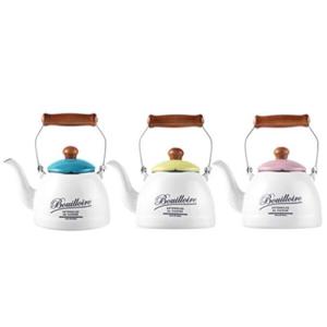 아트박스/모노뜨 파스텔 CB바이칼라법랑주전자_3COLOR