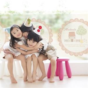 아트박스/낭만창고 dgsb017-아기 병아리의 외출-반투명시트지