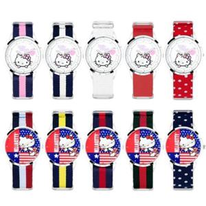 아트박스/헬로키티 헬로키티 나토밴드 18mm HK1508 본사 정품 10