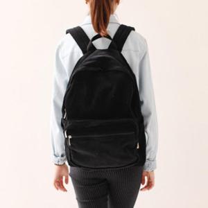 아트박스/버빌리안 골덴 백팩 - 블랙