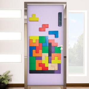 아트박스/꾸밈 im439-테트리스_현관문시트지