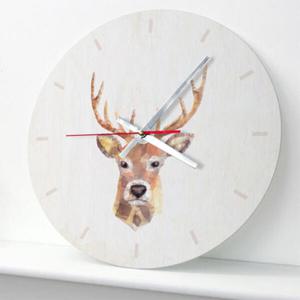 아트박스/꾸밈 cm418-빈티지순록_인테리어벽시계
