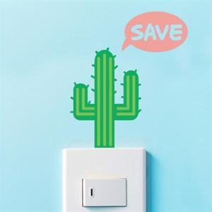 아트박스/코이핀즈 선인장 스위치스티커