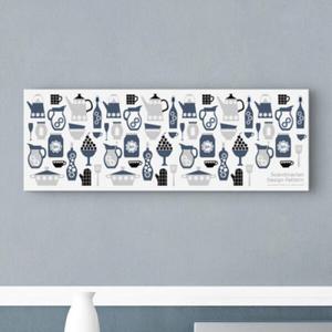 아트박스/꾸밈 iy517-키친패턴_북유럽_대형노프레임