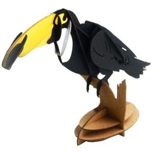 아트박스/엠유 [Kiplex] 3D 종이 아트 조립모델 키트   코뿔새 (