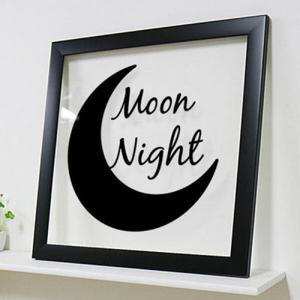 아트박스/꾸밈 pb159-문나이트_투명액자