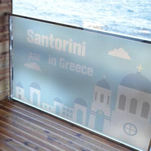 아트박스/꾸밈 cj561-그리스의산토리니_글라스시트지