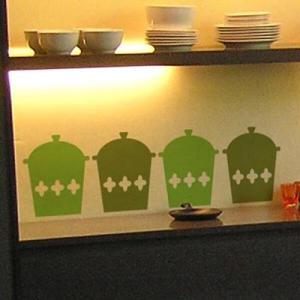 아트박스/디자인베이 포인트스티커 북유럽패턴2-주방소품3 (완제