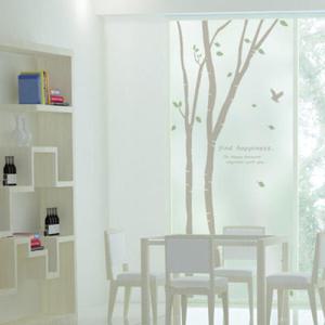 아트박스/꾸밈 ph201-행복을주는자작나무_유리문시트지