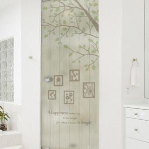 아트박스/꾸밈 cj577-행복한나무와액자_유리문시트지