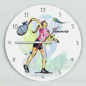 아트박스/꾸밈 is537-테니스선수_인테리어벽시계