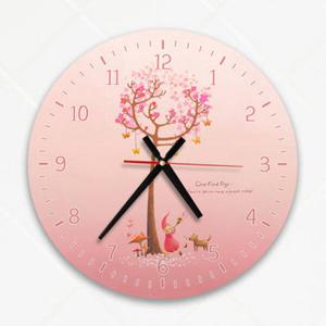 아트박스/꾸밈 im483-감성일러스트(플라워트리)_인테리어벽시계