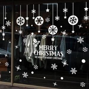 아트박스/낭만창고 cmi196-반짝이는 눈꽃-크리스마스스티커