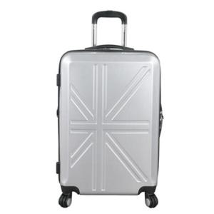 아트박스/댄디 영국 국기 24형-실버 캐리어 여행가방