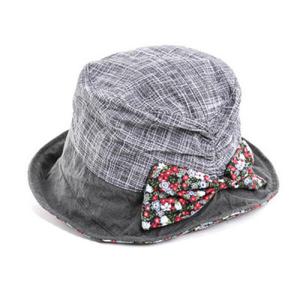 아트박스/더로라 버킷햇 와이어천모자 - 올레길잔꽃 H618