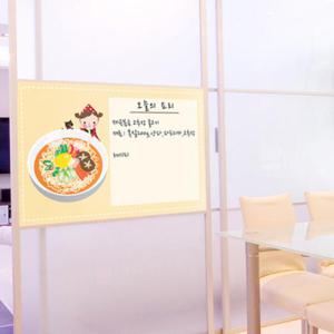 아트박스/꾸밈 im256-분식집메뉴_칠판시트_붙이는칠판스티커