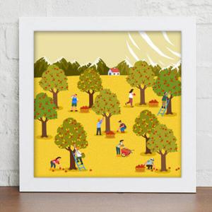 아트박스/꾸밈 iy741-작은가을나기_인테리어액자