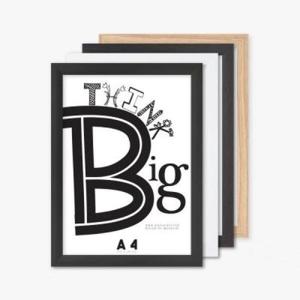 아트박스/모노라이크 왈가닥스 댄디 포토프레임 A4 상장액자